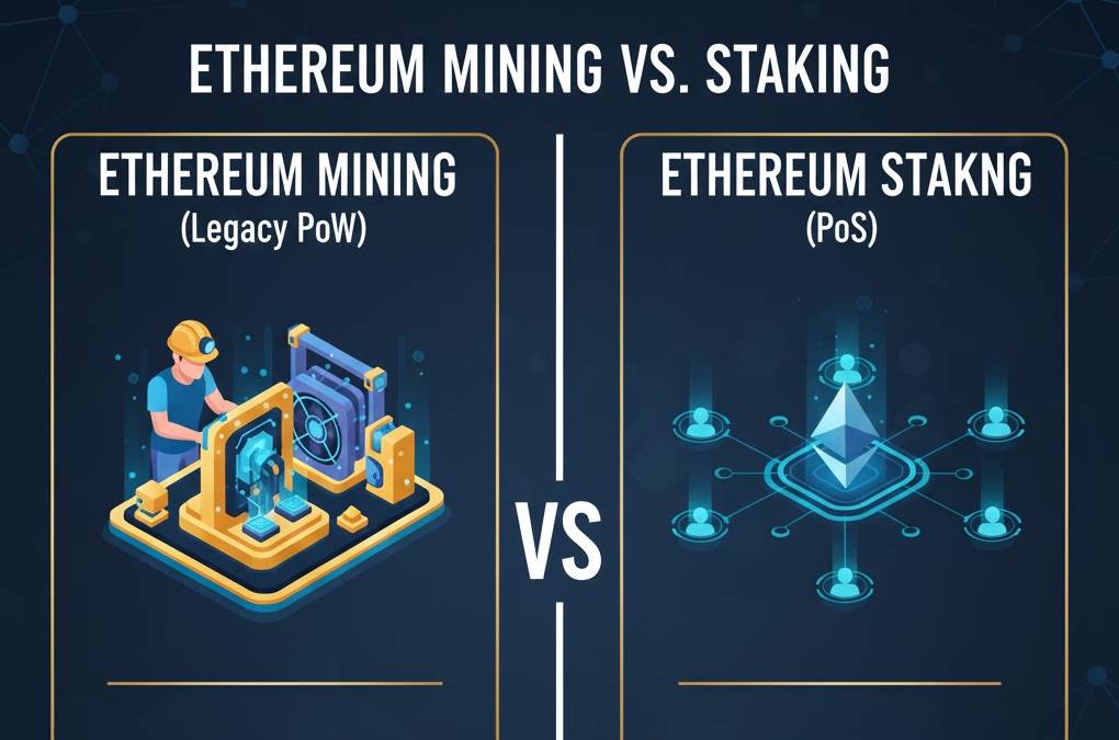 Ethereum Mining vs Staking: Profitability Comparison Guide